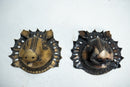 A Brass Sculpture of a Boar