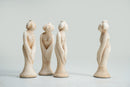 A Chinese "Four Beauties" Marble Sculpture