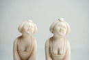 A Chinese "Four Beauties" Marble Sculpture