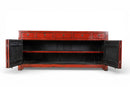 A Red Lacquer Chinese Coffer
