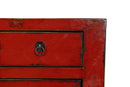 A Red Lacquer Chinese Coffer