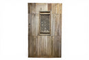 A Rustic Wooden Panel