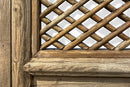 A Rustic Wooden Panel