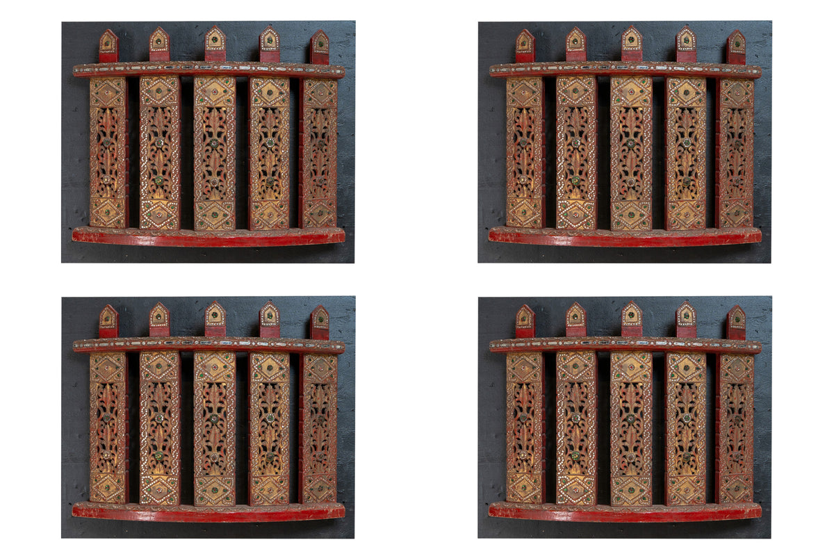 A Burmese Musician Enclosure Segment