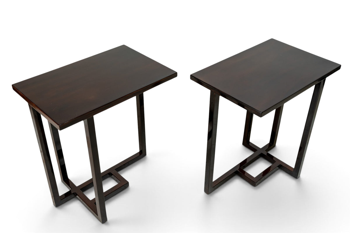 A Pair of Hungarian Art Deco Side tables