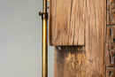 A Pair of Carved Chinese Architectural Pegs Lamps