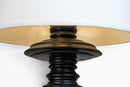 A Custom British Colonial-Style Teak Table Lamp