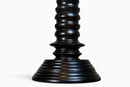 A Custom British Colonial-Style Teak Table Lamp