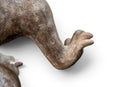 A Large Zhenmushou Tomb Guardian Figure