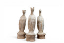 A Set of Three Zodiac Attendant Figures