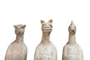 A Set of Three Zodiac Attendant Figures
