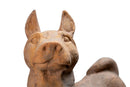 A Pottery Figure of a Dog