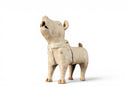 A Green-Glazed Pottery Figure of a Dog