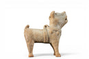 A Green-Glazed Pottery Figure of a Dog
