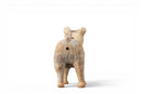 A Green-Glazed Pottery Figure of a Dog