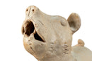 A Green-Glazed Pottery Figure of a Dog