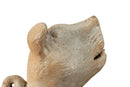 A Green-Glazed Pottery Figure of a Dog