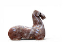 A Pair of Painted Pottery Horses