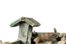 A Glazed  Terracotta Sheep's Pen Model