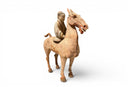 A Painted Equestrian Figure