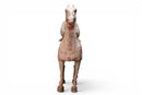 A Painted Equestrian Figure