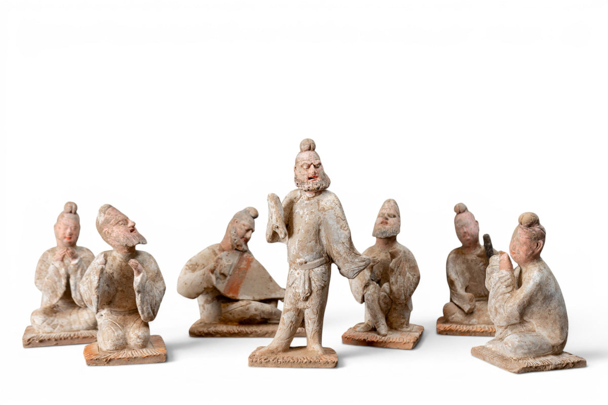 A Group of Foreign and Chinese Musician Figures