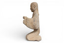 A Seated Terracotta Court Figure