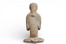 A Seated Terracotta Court Figure