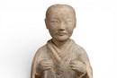 A Seated Terracotta Court Figure