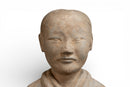 A Seated Terracotta Court Figure