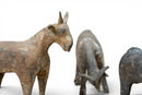 A Set of Terracotta Goats
