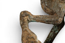 A Bronze Figure of a Crouching Dragon