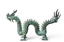 An Archaistic Bronze Dragon Sculpture