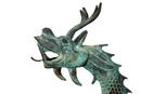 An Archaistic Bronze Dragon Sculpture