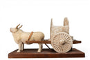 A Pottery Ox-Drawn Cart Ensemble