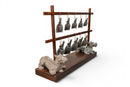 An Archaistic Terracotta Chimera and Bronze-Form Bell Set