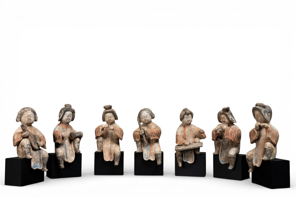 Set of Female Musician Figures