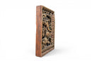 A Carved Wooden Panel of Ganesha