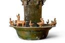 A Glazed Pottery Tower Model