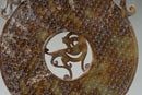 A Jade Bi Carved Disc