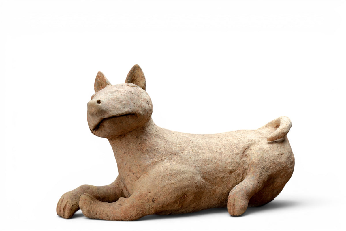 A Figure of a Recumbent Dog