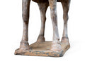 A Pair of Painted Equestrian Figures