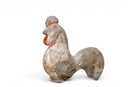 A Collection of Terracotta Roosters