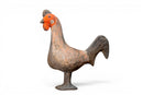 A Collection of Terracotta Roosters
