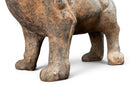 A Han Figure of a Standing Dog