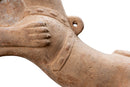 A Pottery Pair of Wrestling Fu Dogs