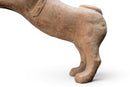 A Pottery Pair of Wrestling Fu Dogs