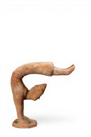 A Terracotta Acrobat Figure