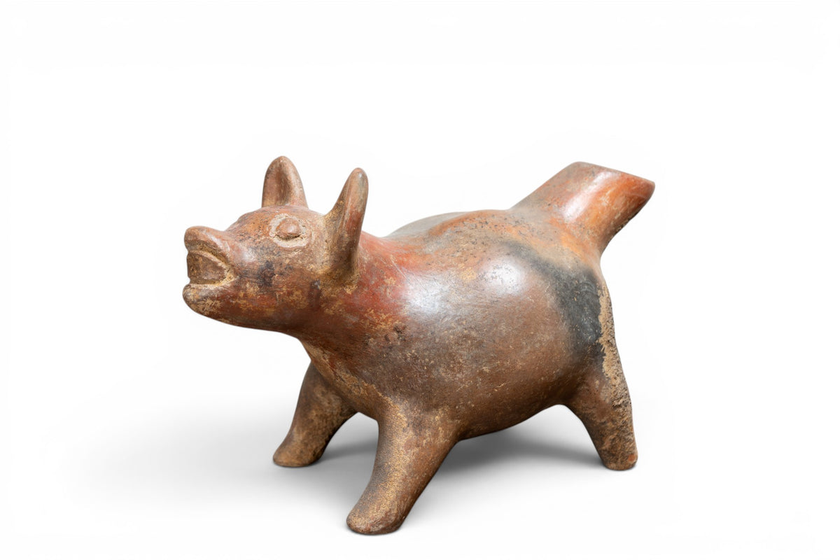Colima Dog Effigy Vessel