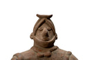 A Colima Pottery Seated Figure